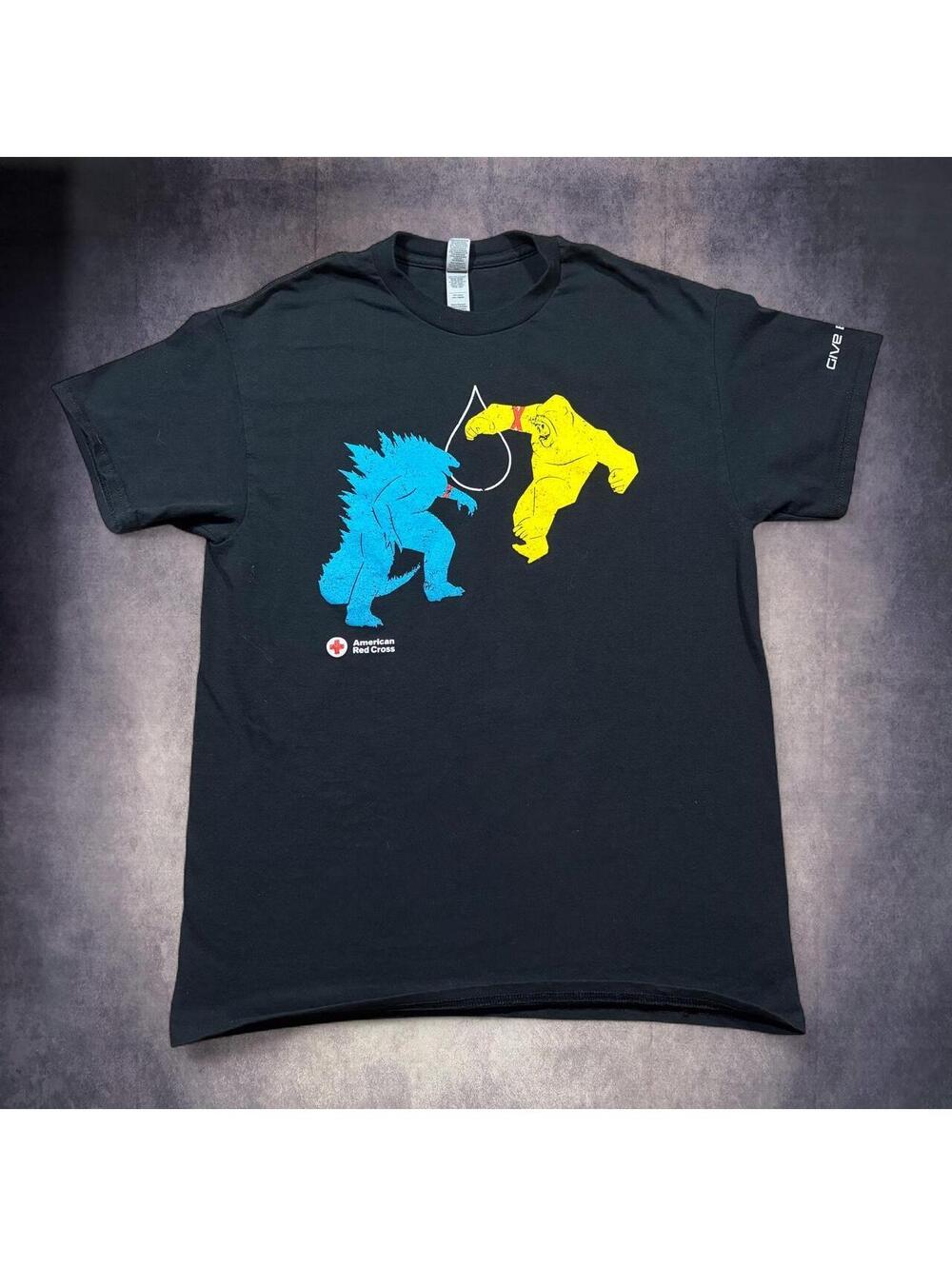 Godzilla x Kong American Red Cross tee